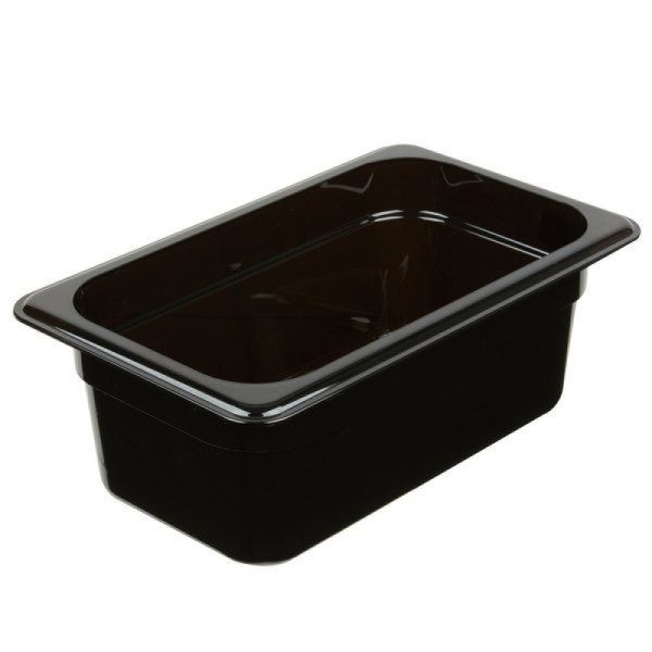 PC ΔΟΧΕΙΟ ΤΡΟΦΙΜΩΝ GN 1/4 ΜΑΥΡΟ 10cm